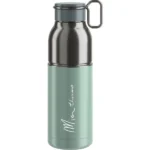 ELITE Thermo Bottle Green & Silver 550